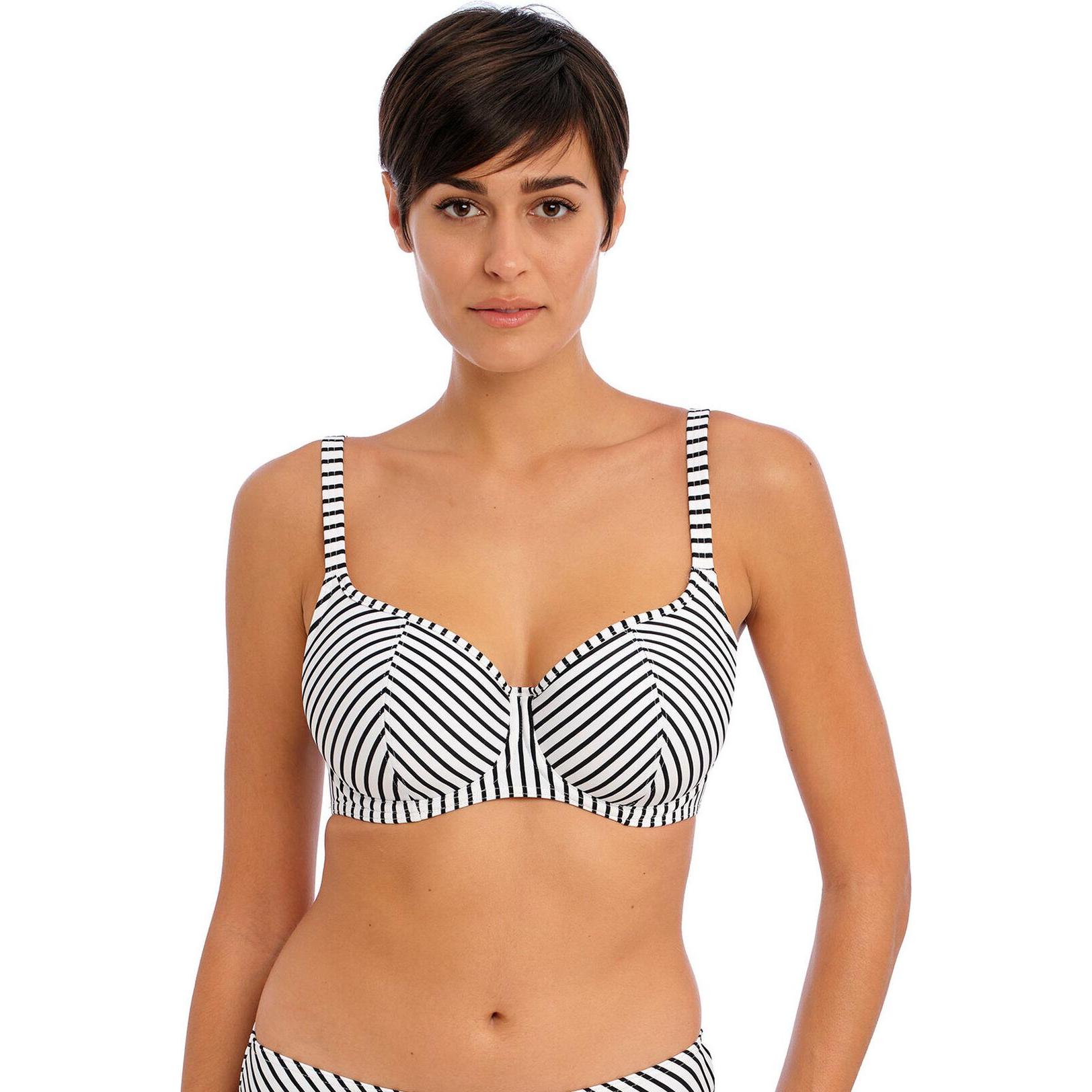 Thumbnail - Freya, Damen, Badeanzug, Jewel cove, Schwarz, (100 L)