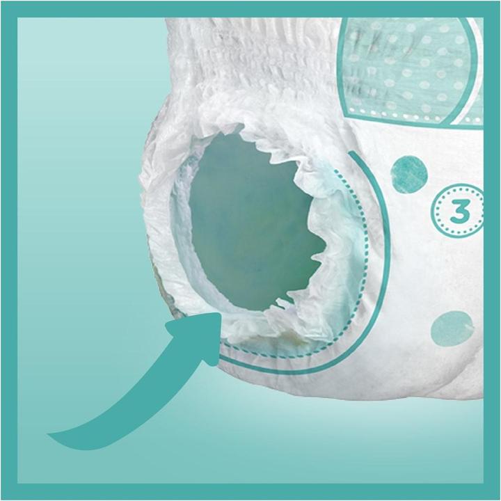 Produktbild Pampers Hosen Windeln-Hosen, 3 Grösse, 62 Windeln, 6kg-11kg (Gr. 3, Tragepack, 62 Stück)