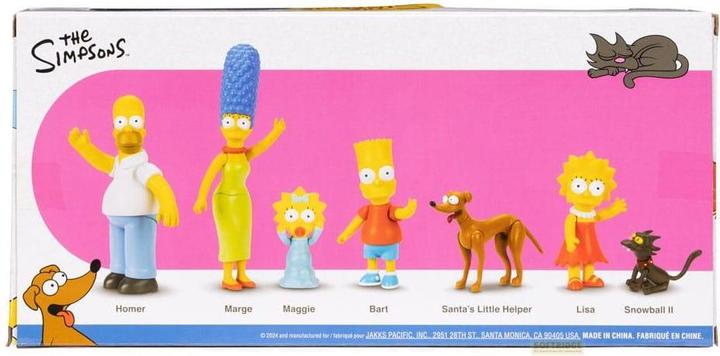 Immagine prodotto Jakks Pacific Minifigure dei Simpson 7-pack 6 cm