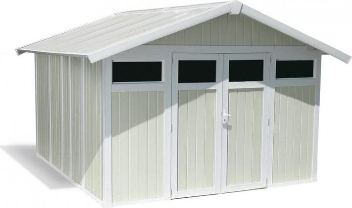 Grosfillex Utility Gartenhaus 11m2 aus PVC (3,55x3,15m)