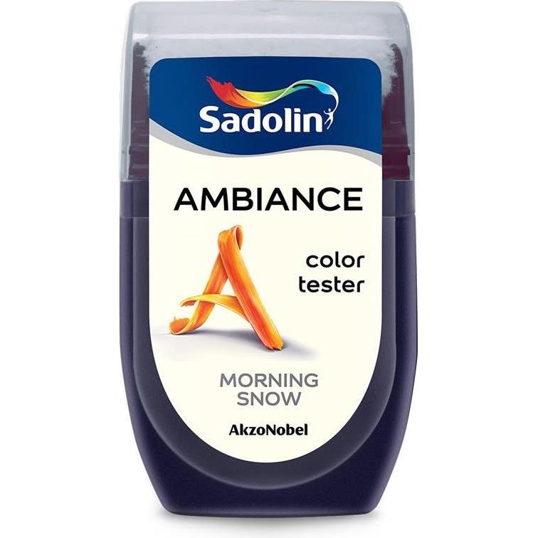 Sadolin, Colore + Vernice per fai da te, Tester Ambiance Morning Snow 30ml (30 ml)