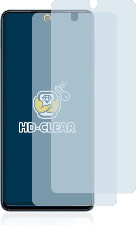 Produktbild BROTECT Schutzfolie Displayschutz Displayschutzfolie Folie Klar Transparent (2 Stück, Samsung Galaxy M52 5G)