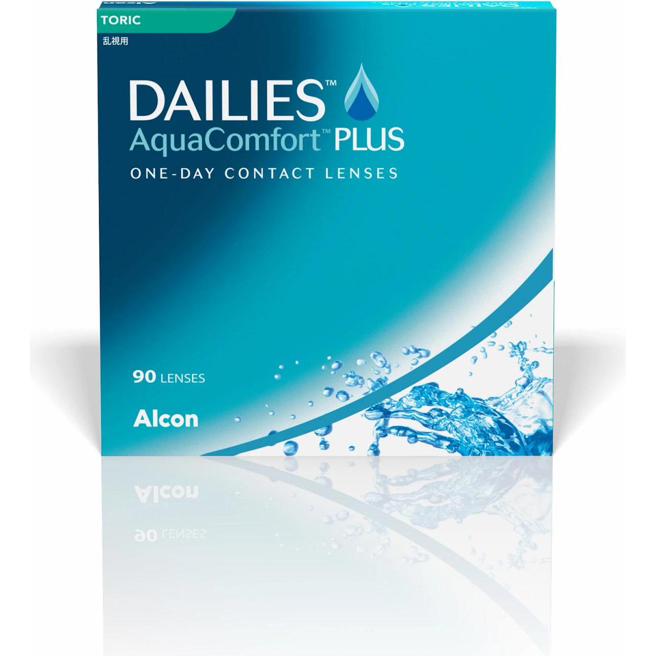 Dailies, Kontaktlinsen, AquaComfort PLUS Toric (30 Stück, Tageslinse, Torisch)