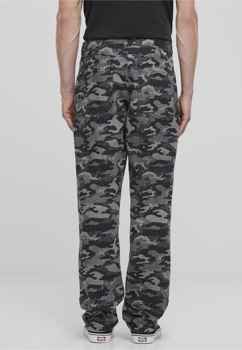 Produktbild Urban Classics Laser Camo Printed Jeans - 166813 (44)