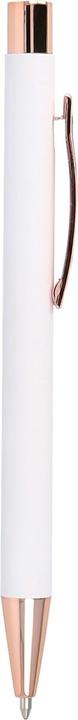 Image du produit Online Stylo à bille Soft Metal Medium (M), Blanc Rosé (Blanc, Rose, 3x)