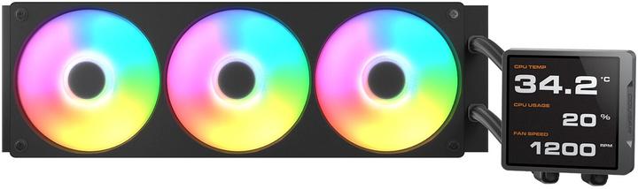 Cougar CPU Wasserkühlung Poseidon Vistek Pro 360,ARGB,Schw.