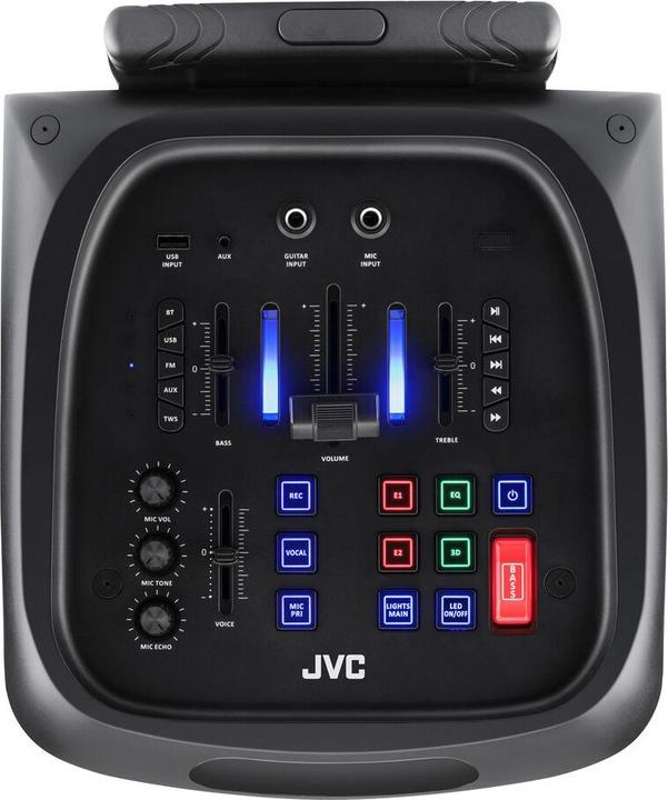 Actual product image JVC XS-EP514B - party speaker schwarz (16 h)