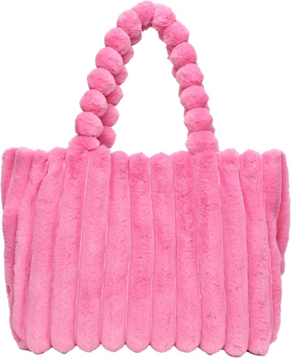 Immagine prodotto Only-Bags.Store Borsa tote in felpa, borsa a tracolla leggera e capiente, borsa versatile in tinta unita per i