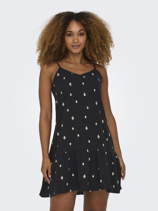 Image du produit Only Coupe normale Col en V Robe courte Robe (XS)