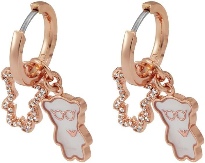 Image du produit Emporio Armani Ohrhänger SENTIMENTAL (métal plaqué or rose avec revêtement IP)