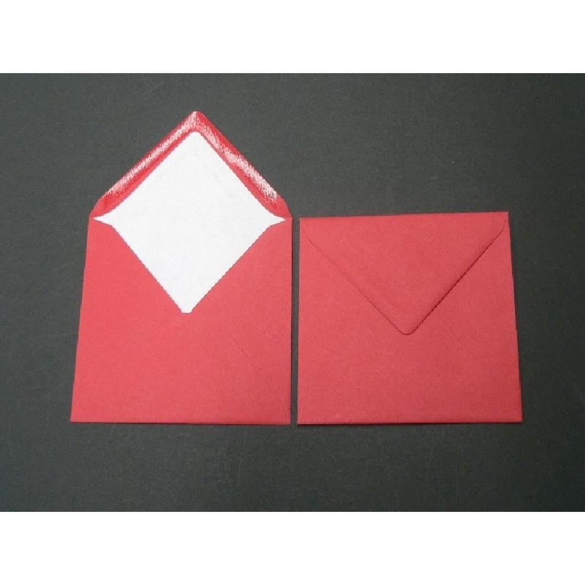 Thumbnail - Blanke, Briefumschlag, Briefumschläge 164x164mm 100g/qm gummiert VE=100 Stück rot (100 x)