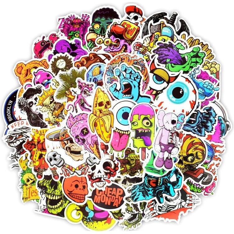 Thumbnail - JTI, Sticker, 50x Aufkleber, Graffiti