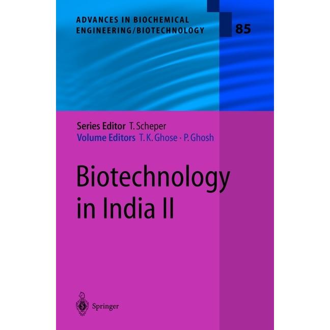 Thumbnail - Biotechnology in India II, Fachbücher von Purnendu Ghosh, Tarun K. Ghose