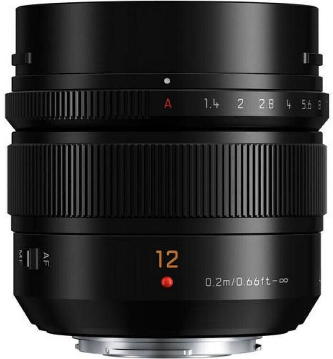Image du produit Panasonic 12mm f/1.4 Leica DG Summilux ASPH. (Micro Four Thirds, Micro Four Thirds)