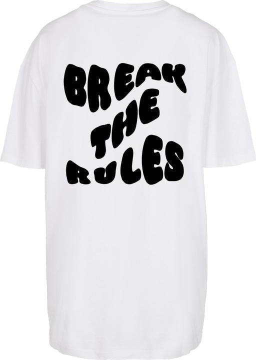 Produktbild Merchcode Ladies Break The Rules Oversized Boyfriend Tee - 118957 (S)