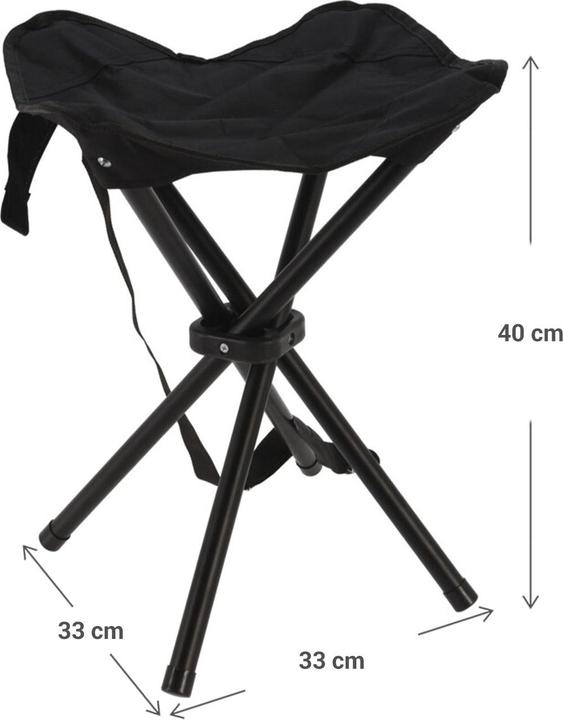 Produktbild Redcliffs Camping-Falthocker mit Tragetasche