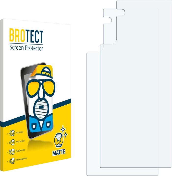 Produktbild BROTECT Entspiegelungs-Schutzfolie Displayschutz Matt (2 Stück, Samsung Galaxy Note 10)