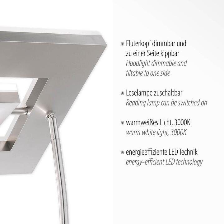 Produktbild Leuchten Direkt Stehleuchtestahl1xLED/162xLED/3InnenleuchteIP20 (2700 lm)