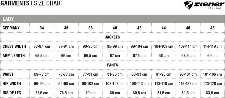 Produktbild Ziener Pantaloncini da Ciclismo Nilsa X-Function (42)