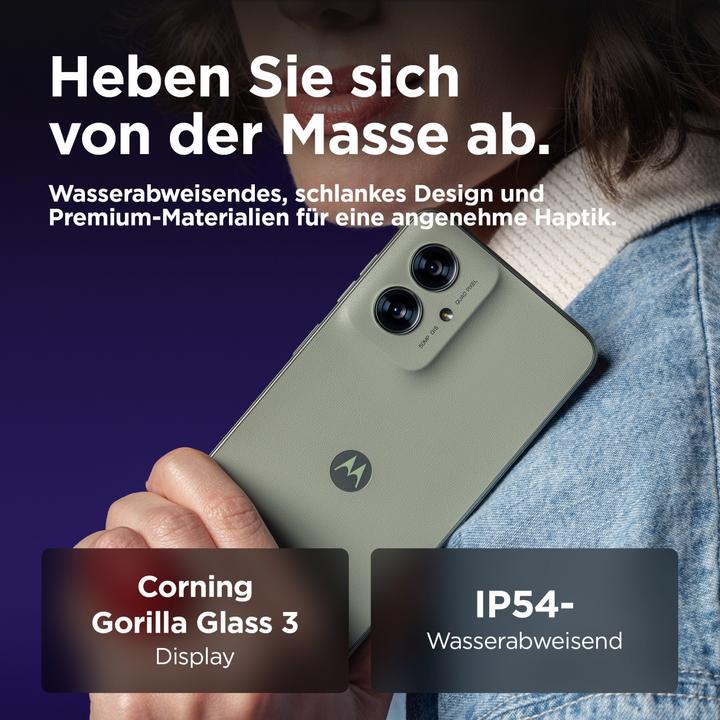 Produktbild Motorola Moto G55 (256 GB, Smoky Green, 6.49", Dual SIM, 5G)