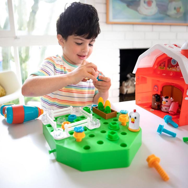 Image du produit Learning Resources Design & Drill Bauernhof-Spielzeugset (ab 3 Jahren)