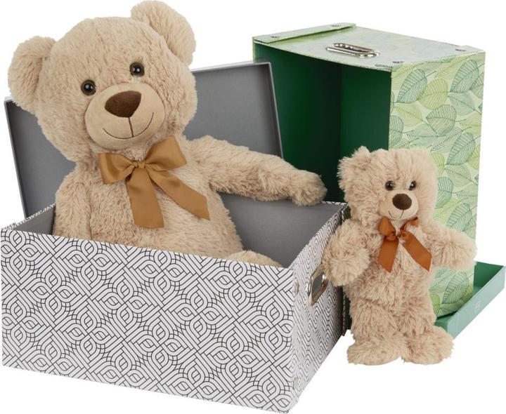 Actual product image Idena Storage box foldable green 37.5x28x18cm
