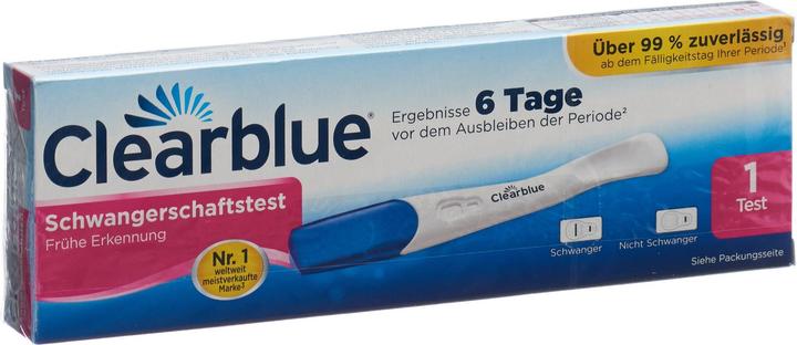 Clearblue Test de grossesse Détection précoce 6 jours avant 1pc. (1 x)