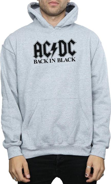 Produktbild AC/DC Back in Black Logo Kapuzenpullover (M)