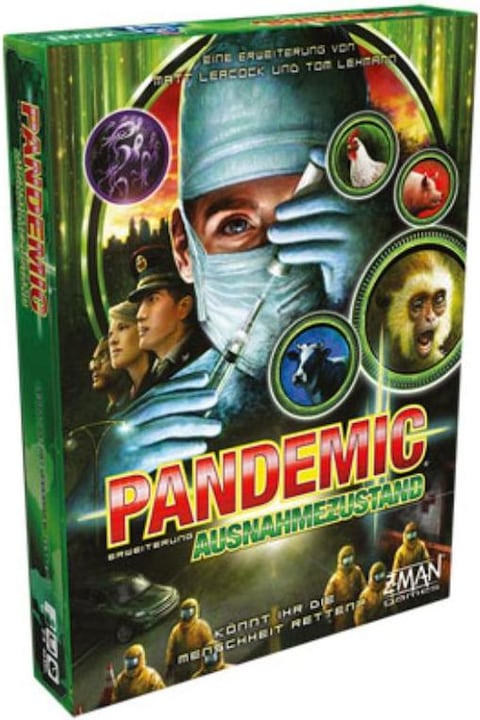 Asmodée Pandemie Ausnahmezustand Erweiterung (Deutsch)