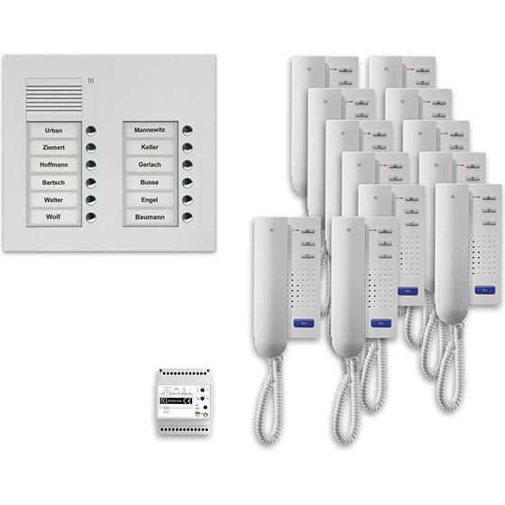 TCS, Klingel + Türsprechanlage, PPU12/2-EN/02