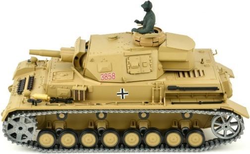 Produktbild Es-toys RC Panzer "Kampfwagen IV Ausf.F-1" Heng Long 1:16 Grau Mit R&S + Metallgetriebe + Metallketten.. (RTR Ready-to-Run)