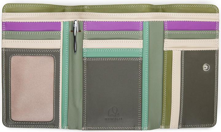Actual product image Mywalit Medium Tri-fold Geldbörse I Leder 14 cm
