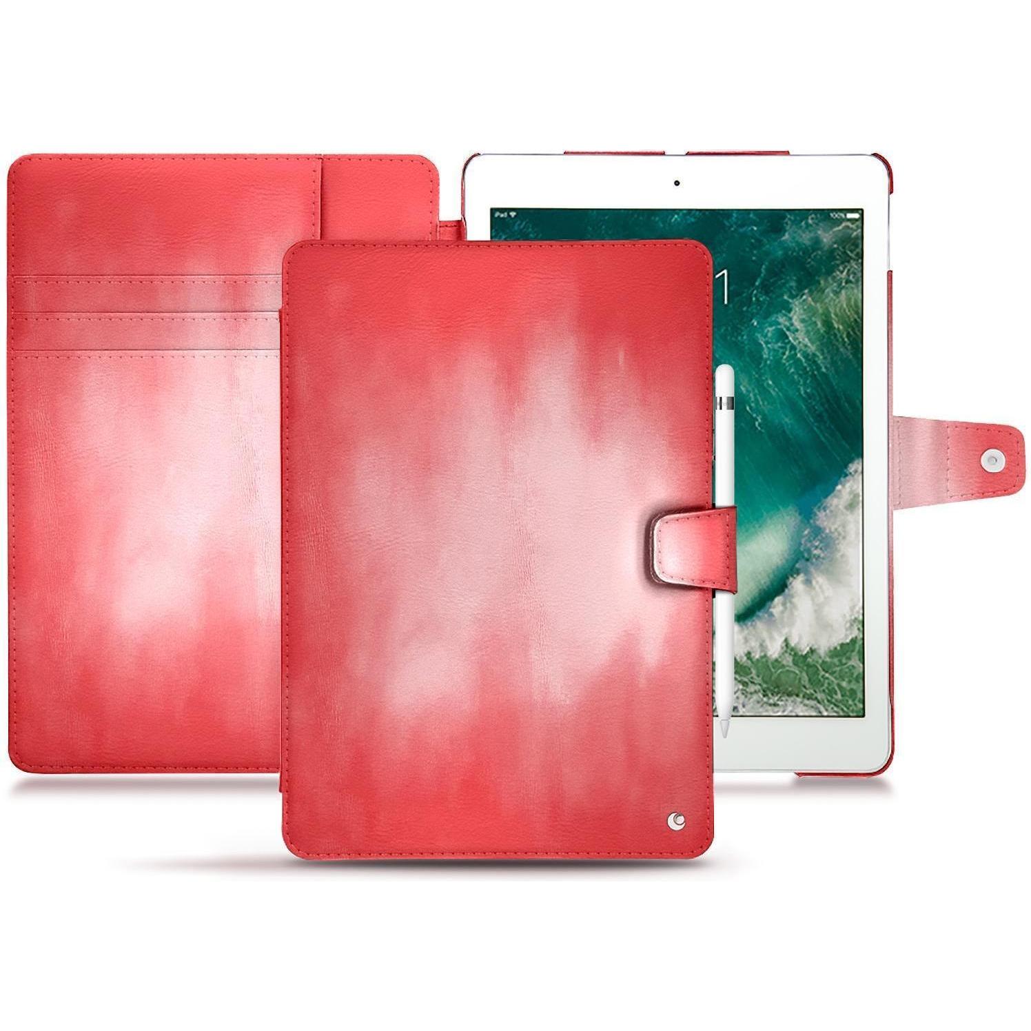 Thumbnail - Noreve Lederschutzhülle Wallet (iPad Pro 10.5), Tablet Hülle, Rosa