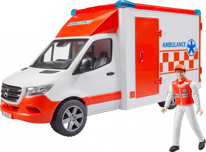 Bruder MB Sprinter ambulance with driver