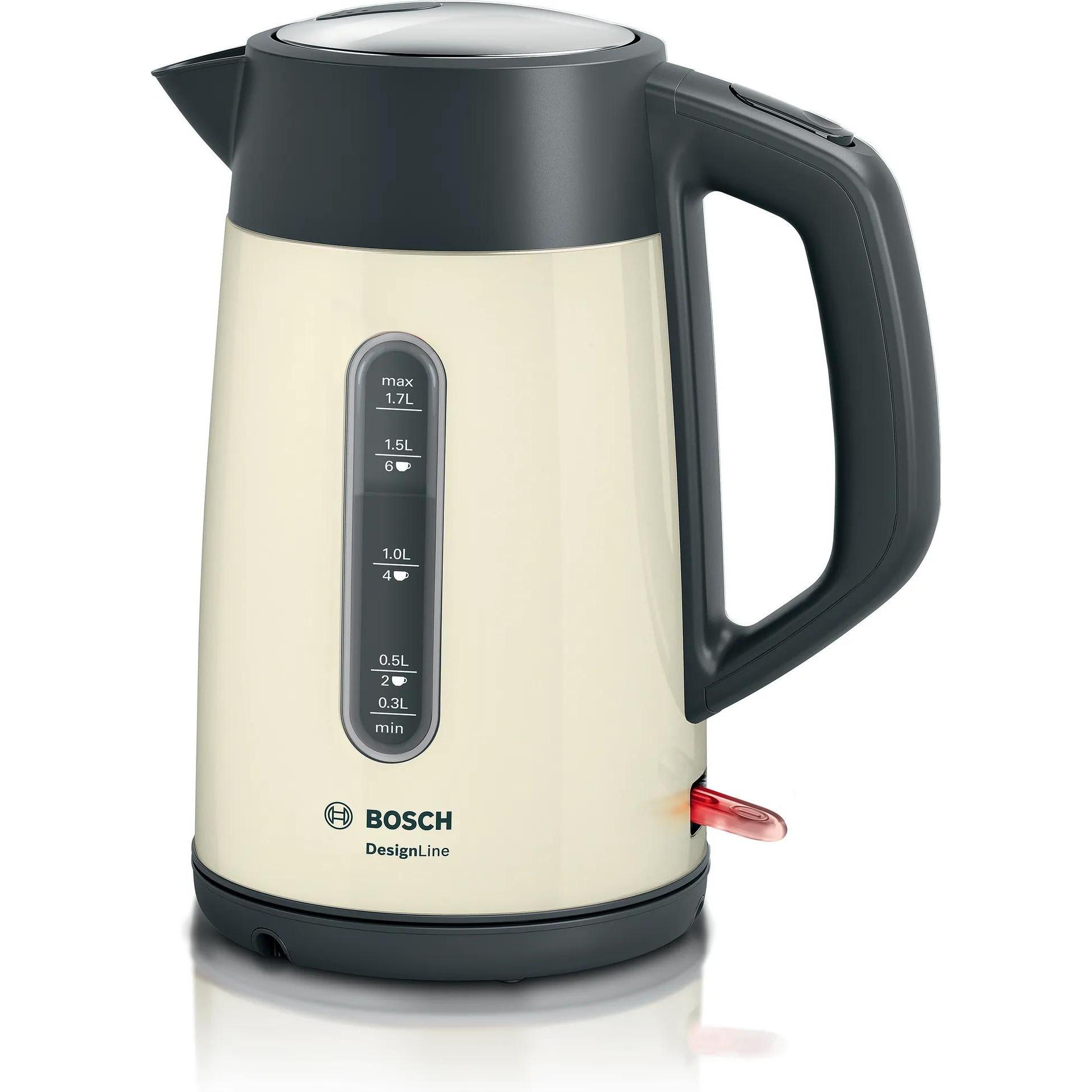 Bosch Hausgeräte TWK4P437 Elektrische waterkoker, Waterkoker, Beige