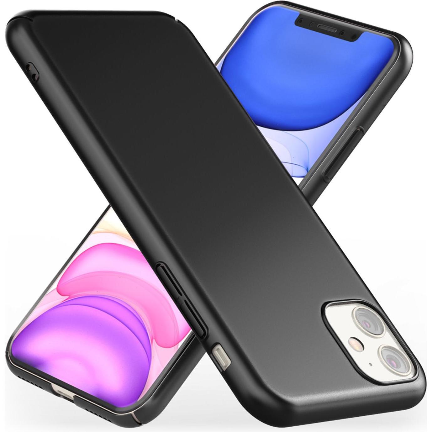 Nalia Handy Hülle (Apple iPhone 11), Smartphone Hülle, Schwarz