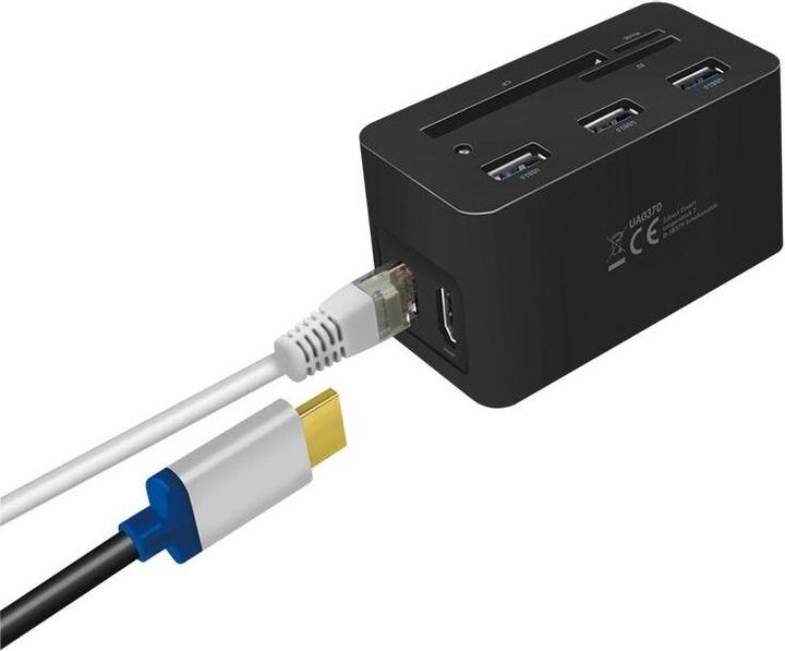 Actual product image LogiLink UA0370 (USB-C, 4 ports)