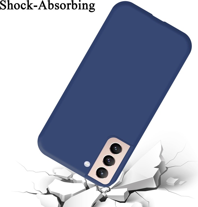 Actual product image Cadorabo TPU Liquid Silicone Case Cover (Samsung Galaxy S21+)