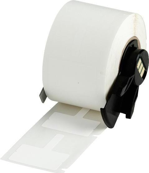 Produktbild Brady PTLFT-01-425, Fähnchen, Polypropylen, Weiss, matt, 30 x 10mm, permanent, Layout 2 (250 E.)