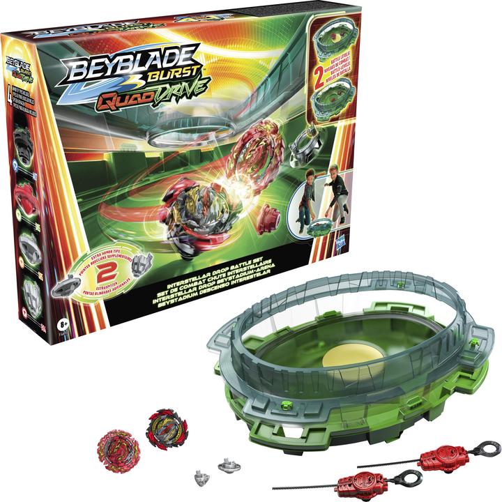 Immagine prodotto Hasbro Beyblade Burst QuadDrive Interstellar Drop Battle Set (Multilingue)