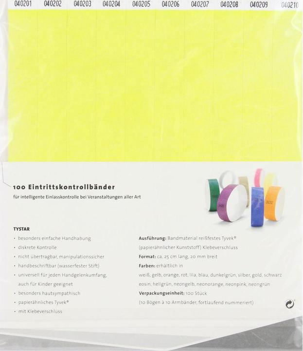 Immagine prodotto W&A Nastri di controllo Tyvec (100 pz.)