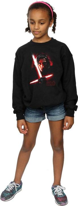 Produktbild Star Wars The Last Jedi Kylo Ren Brushed Sweatshirt Mädchen (140, 146)