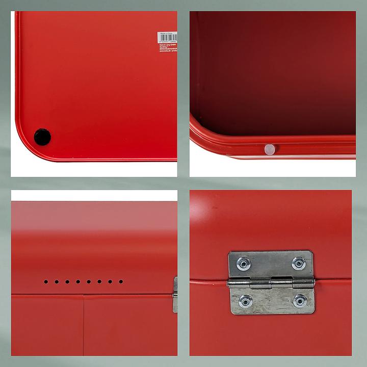 Actual product image Kela Bread box Frisca carmin red