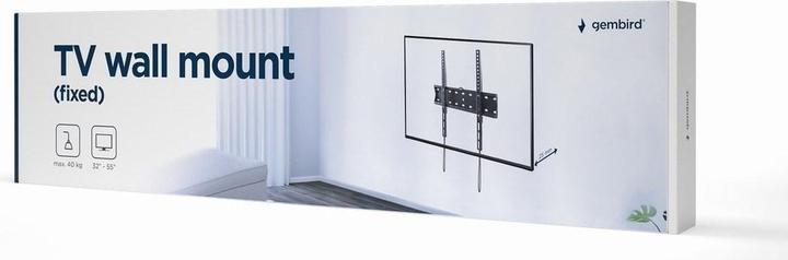 Produktbild Gembird WM-55F-02 TV mount (55") Black (Wand, 40 kg, 32" - 55")