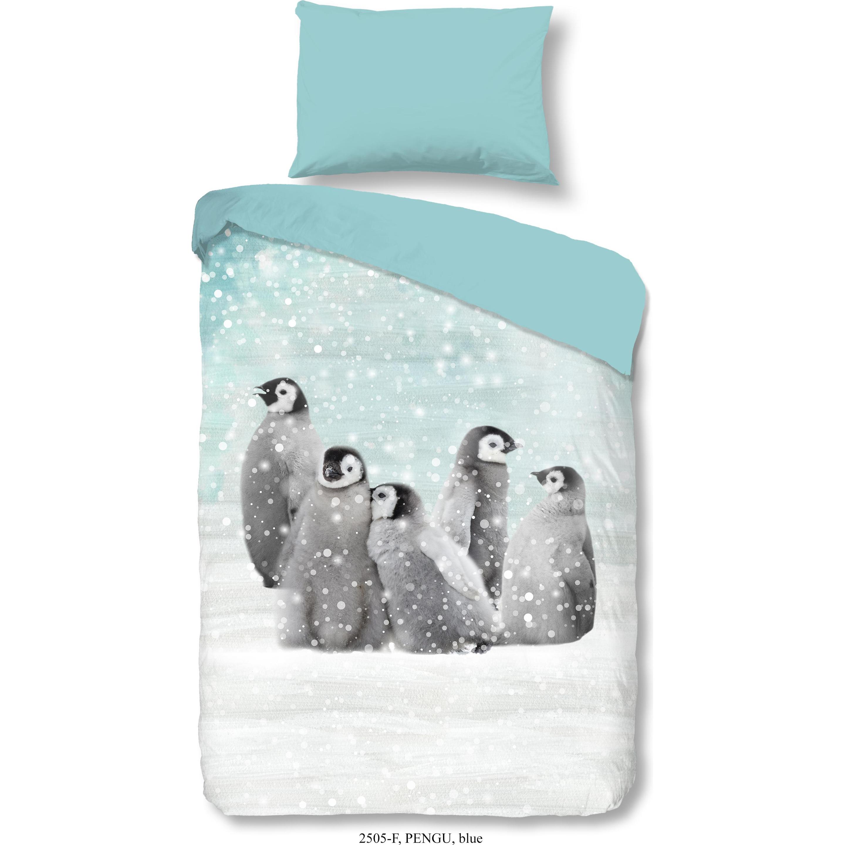 Good Morning, Bettwäsche, Pengu (Bettwäsche Set, 140 x 200 cm, 70 x 90 cm)