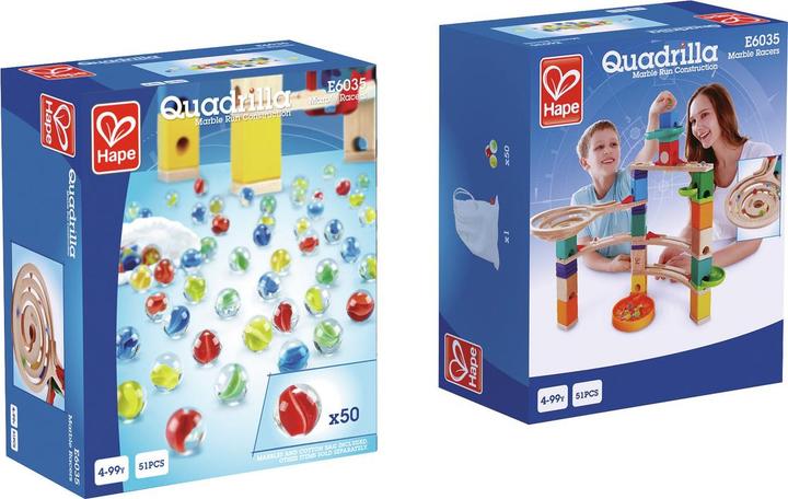 Immagine prodotto Hape Set di marmi Quadrilla