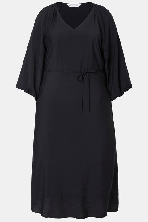 Image du produit Studio Untold Robe maxi, coupe évasée, manches 3/4 ballon (42, 44)