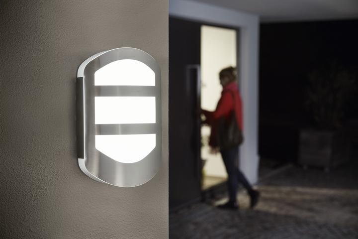 Produktbild Osram ENDURA STYLE PLATE Wall 12W Stainless Steel (650 lm, IP44)