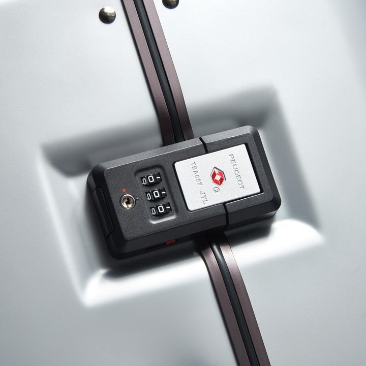 Actual product image Peugeot Voyages Harde suitcase / trolley / travel case - - 76 cm - Grijs