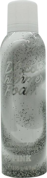 Actual product image Victoria's Secret Pink Coconut Oil Disco Shimmer Foam Body Mousse